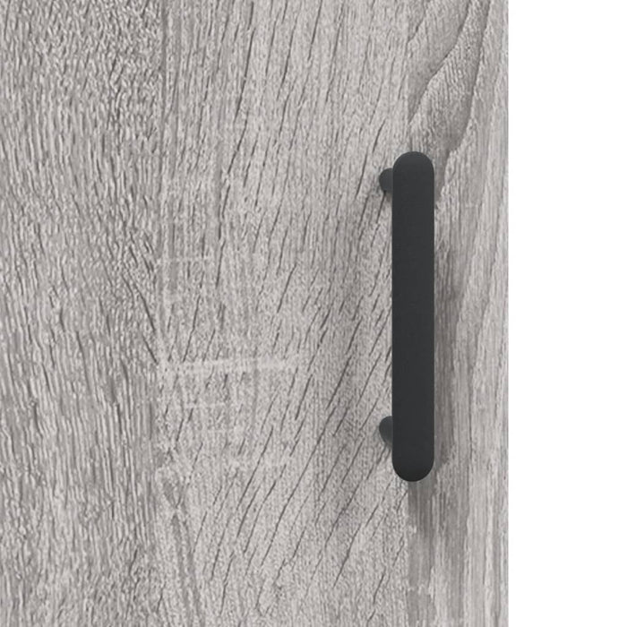 Dulap înalt, gri sonoma, 69,5x34x180 cm, lemn compozit WALTI