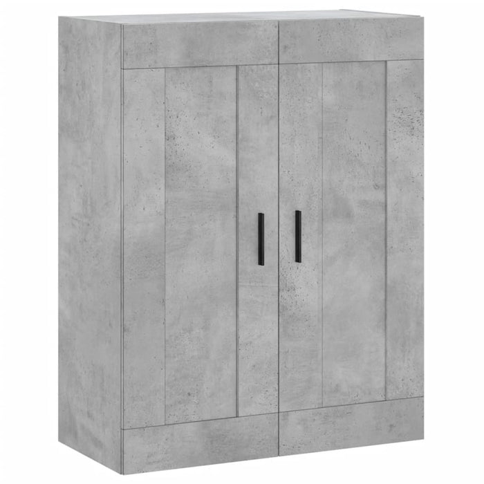 Dulap înalt, gri beton, 69,5x34x180, lemn compozit - WALTI WALTI