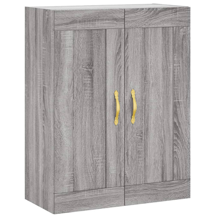 Dulap înalt, gri sonoma, 69,5x34x180 cm, lemn compozit - WALTI WALTI