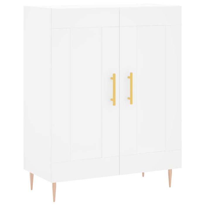 Dulap înalt, alb, 69,5x34x180 cm, lemn compozit - WALTI WALTI