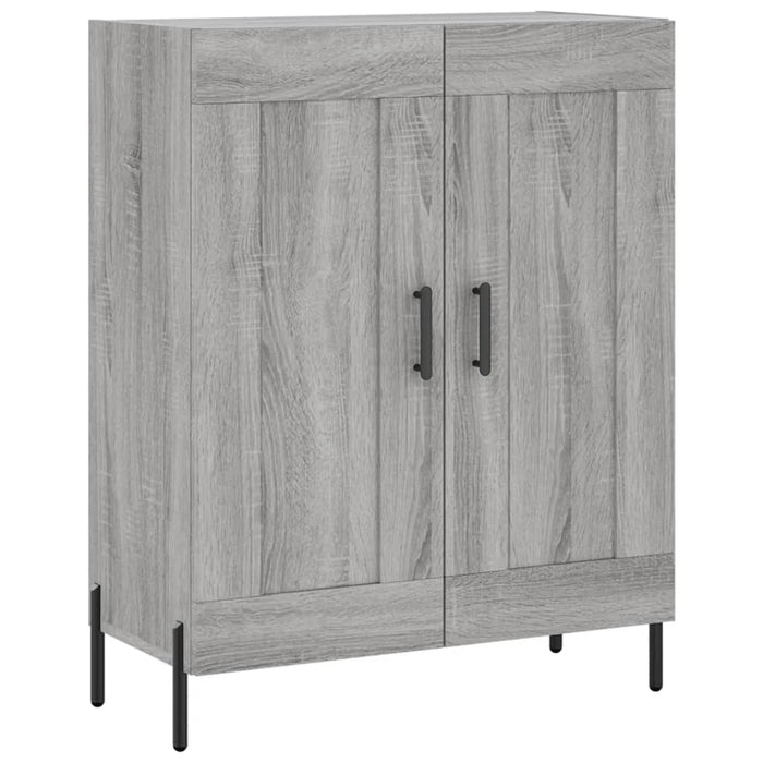 Dulap înalt, gri sonoma, 69,5x34x180 cm, lemn compozit - WALTI WALTI