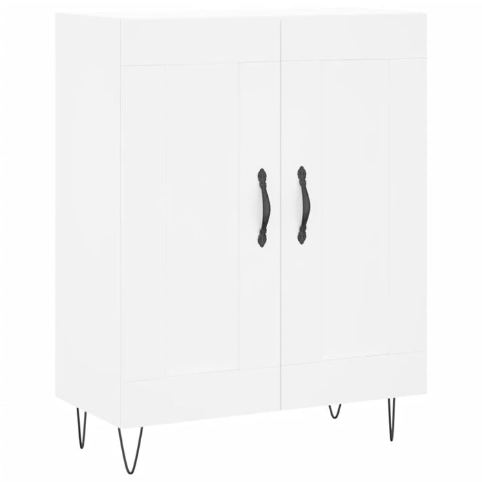 Dulap înalt, alb, 69,5x34x180 cm, lemn compozit - WALTI WALTI