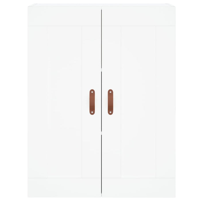 Dulap înalt, alb, 69,5x34x180 cm, lemn compozit - WALTI WALTI