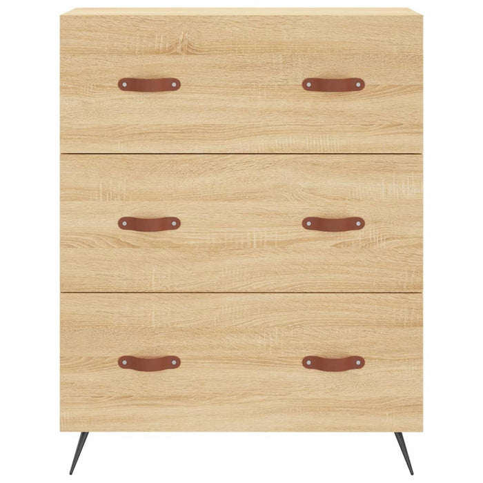 Dulap înalt, stejar sonoma, 69,5x34x180 cm, lemn compozit WALTI