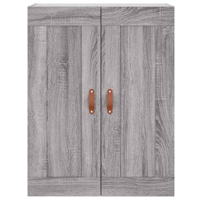Dulap înalt, gri sonoma, 69,5x34x180 cm, lemn compozit - WALTI WALTI