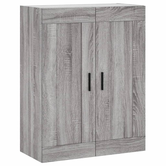 Dulap înalt, gri sonoma, 69,5x34x180 cm, lemn compozit WALTI