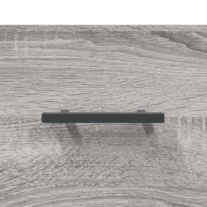 Dulap înalt, gri sonoma, 69,5x34x180 cm, lemn compozit WALTI