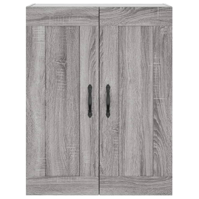 Dulap înalt, gri sonoma, 69,5x34x180 cm, lemn compozit - WALTI WALTI