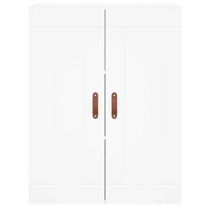 Dulap înalt, alb, 69,5x34x180 cm, lemn compozit - WALTI WALTI