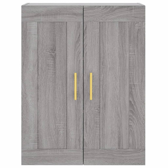 Dulap înalt, gri sonoma, 69,5x34x180 cm, lemn compozit - WALTI WALTI