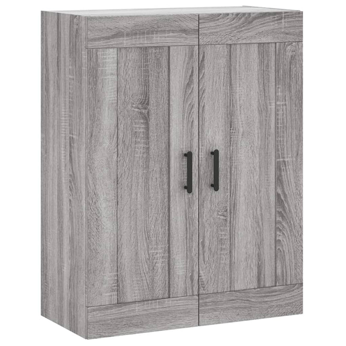 Dulap înalt, gri sonoma, 69,5x34x180 cm, lemn compozit WALTI