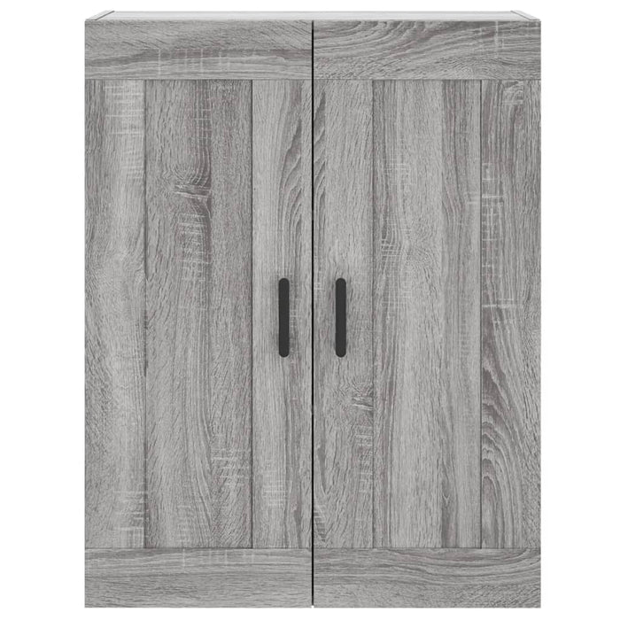 Dulap înalt, gri sonoma, 69,5x34x180 cm, lemn compozit WALTI
