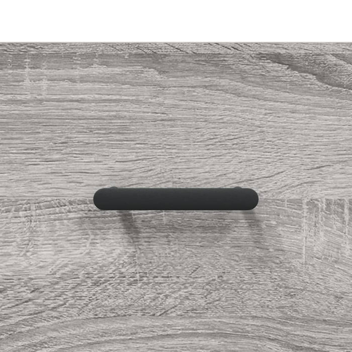 Dulap înalt, gri sonoma, 69,5x34x180 cm, lemn compozit WALTI