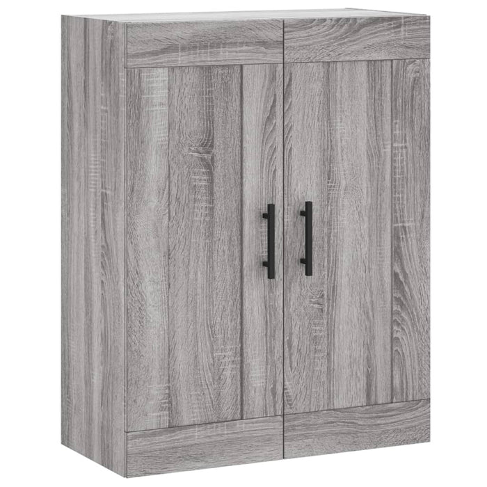 Dulap înalt, gri sonoma, 69,5x34x180 cm, lemn compozit WALTI