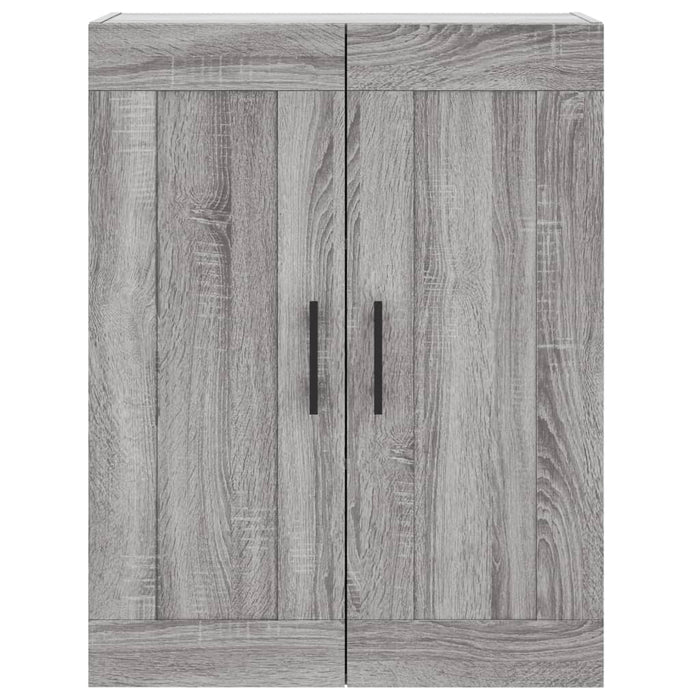 Dulap înalt, gri sonoma, 69,5x34x180 cm, lemn compozit WALTI