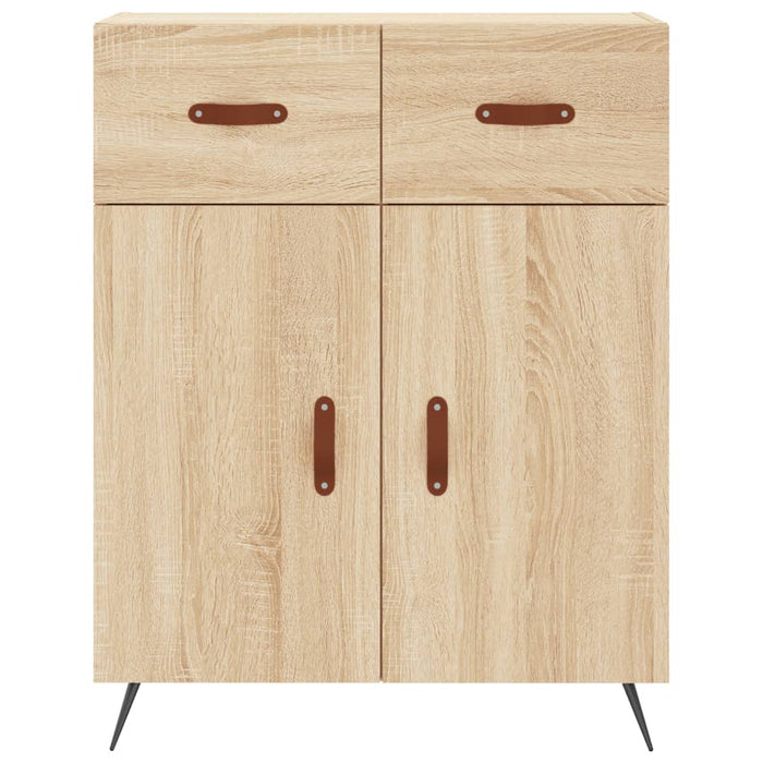 Dulap înalt, stejar sonoma, 69,5x34x180 cm, lemn compozit WALTI