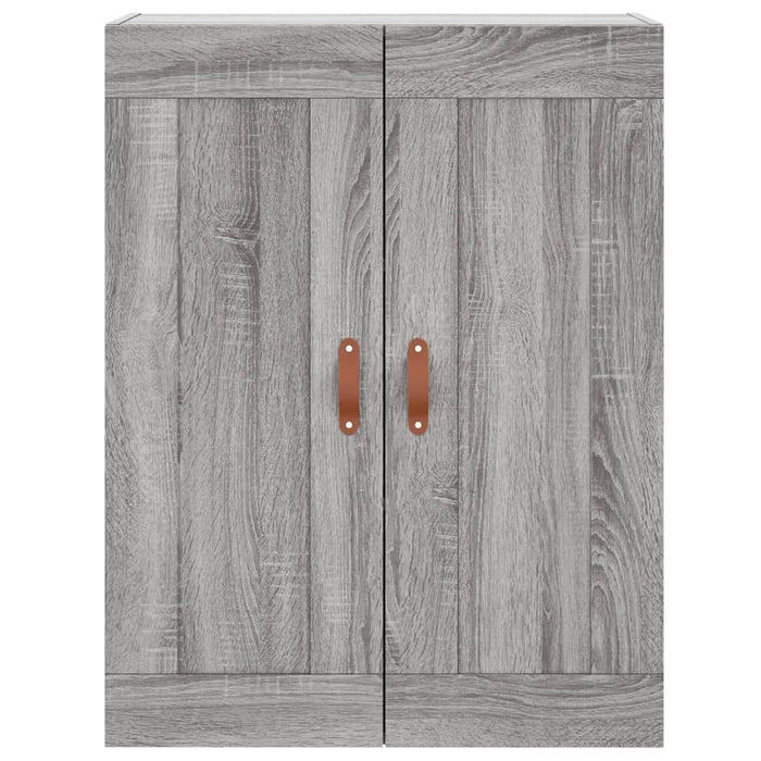 Dulap înalt, gri sonoma, 69,5x34x180 cm, lemn compozit - WALTI WALTI