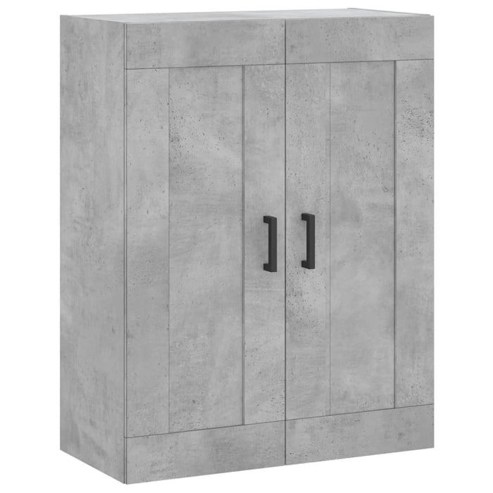 Dulap înalt, gri beton, 69,5x34x180, lemn compozit - WALTI WALTI