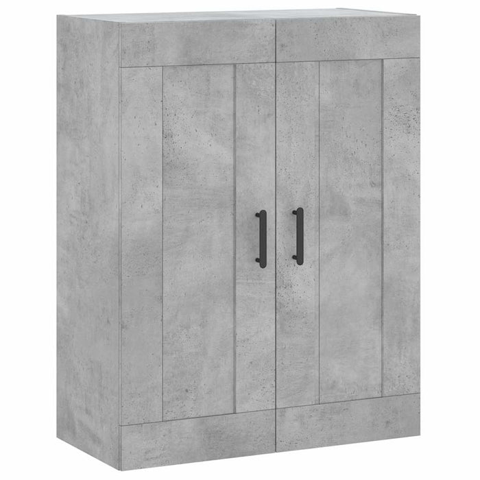 Dulap înalt, gri beton, 69,5x34x180, lemn compozit - WALTI WALTI