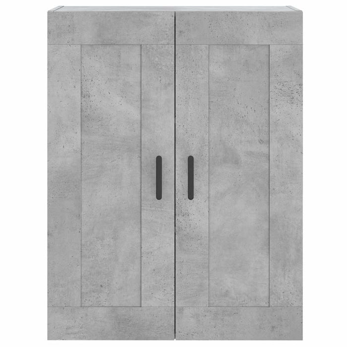 Dulap înalt, gri beton, 69,5x34x180, lemn compozit - WALTI WALTI