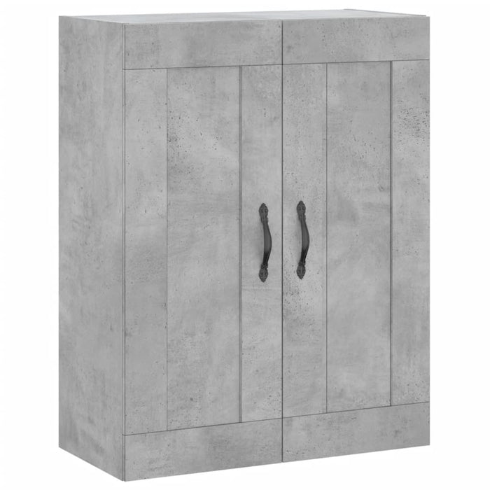 Dulap înalt, gri beton, 69,5x34x180, lemn compozit - WALTI WALTI