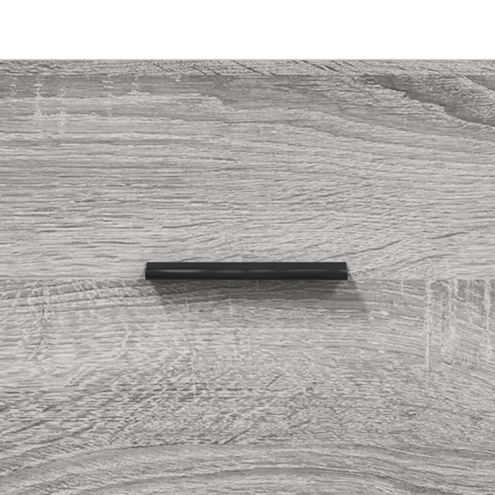 Dulap înalt, gri sonoma, 69,5x34x180 cm, lemn compozit WALTI
