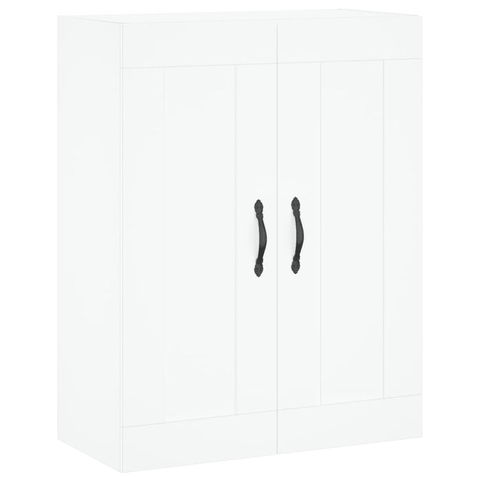 Dulap înalt, alb, 69,5x34x180 cm, lemn compozit WALTI