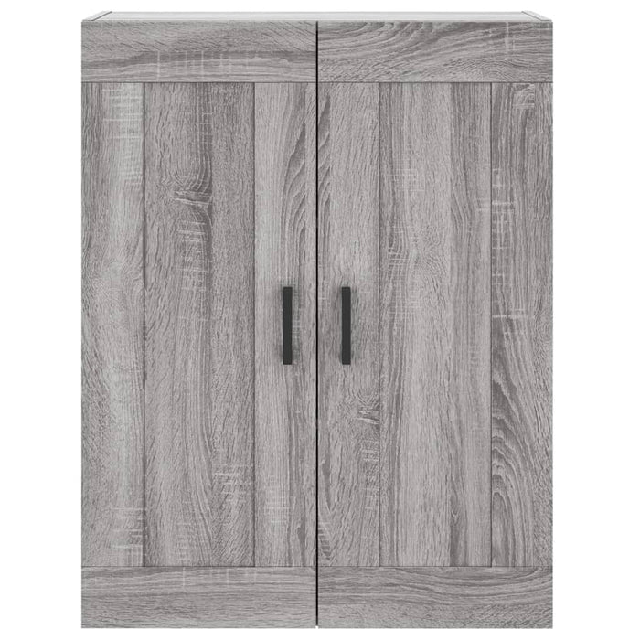 Dulap înalt, gri sonoma, 69,5x34x180 cm, lemn compozit - WALTI WALTI