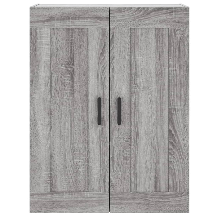 Dulap înalt, gri sonoma, 69,5x34x180 cm, lemn compozit WALTI