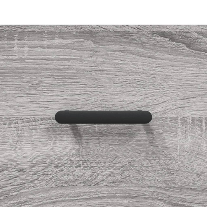 Dulap înalt, gri sonoma, 69,5x34x180 cm, lemn compozit WALTI