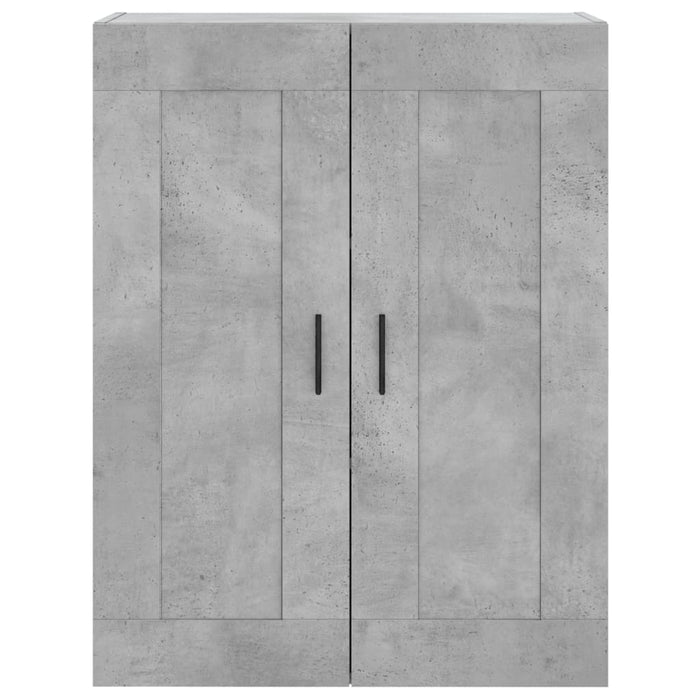 Dulap înalt, gri beton, 69,5x34x180, lemn compozit - WALTI WALTI