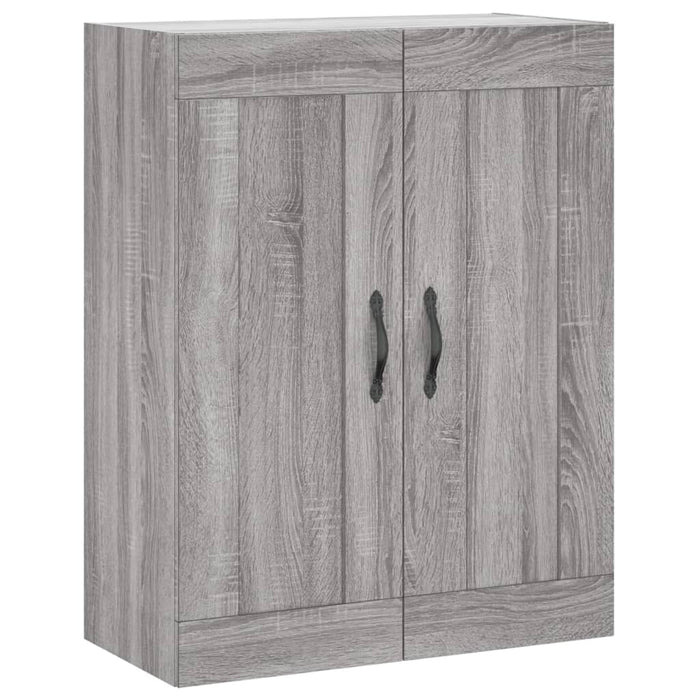 Dulap înalt, gri sonoma, 69,5x34x180 cm, lemn compozit - WALTI WALTI