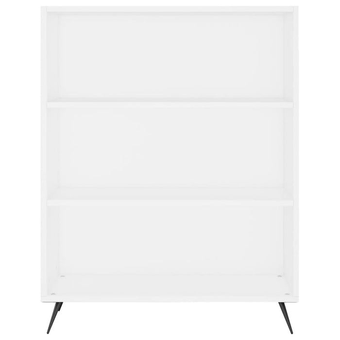 Dulap înalt, alb, 69,5x34x180 cm, lemn compozit - WALTI WALTI