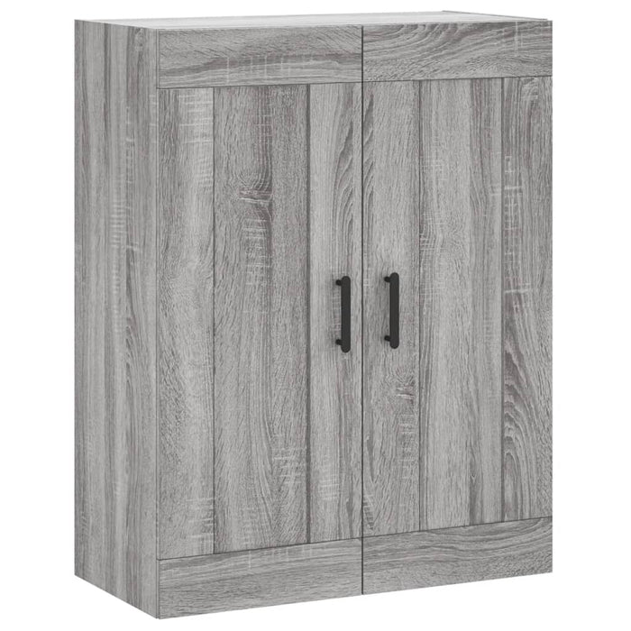 Dulap înalt, gri sonoma, 69,5x34x180 cm, lemn compozit WALTI