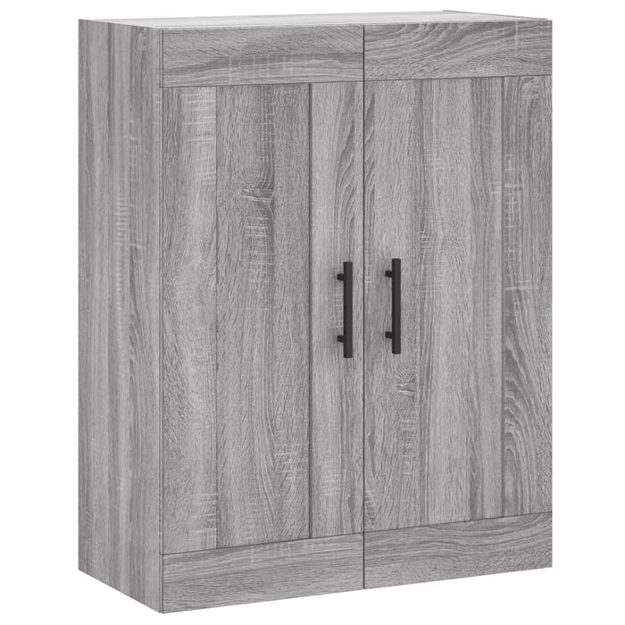 Dulap înalt, gri sonoma, 69,5x34x180 cm, lemn compozit WALTI