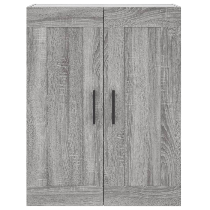 Dulap înalt, gri sonoma, 69,5x34x180 cm, lemn compozit WALTI