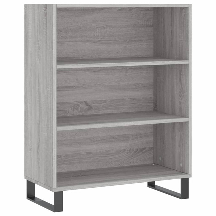 Dulap înalt, gri sonoma, 69,5x34x180 cm, lemn compozit WALTI