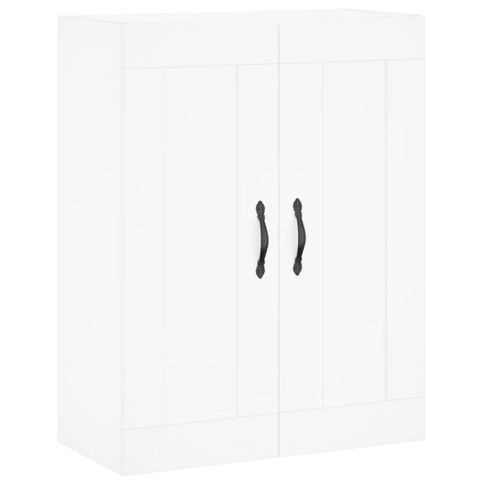 Dulap înalt, alb, 69,5x34x180 cm, lemn compozit WALTI