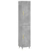 Dulap înalt, gri beton, 34,5x34x180 cm, lemn prelucrat - WALTI WALTI