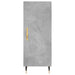 Dulap înalt, gri beton, 34,5x34x180 cm, lemn prelucrat - WALTI WALTI