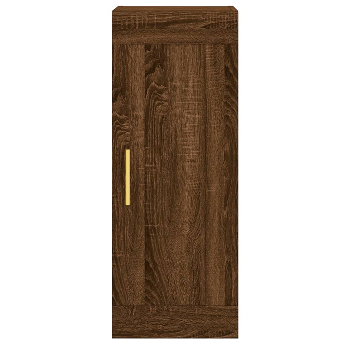 Dulap înalt, stejar maro, 34,5x34x180 cm, lemn prelucrat WALTI