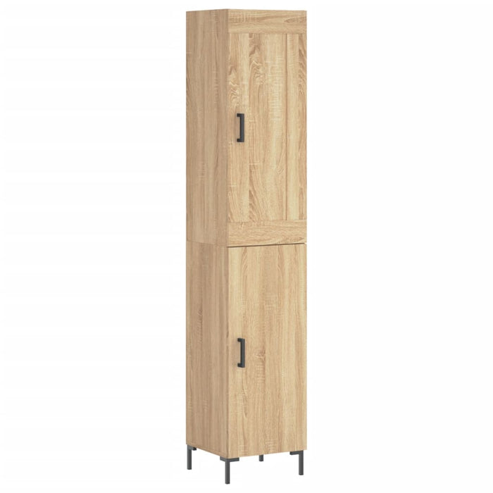 Dulap înalt, stejar sonoma, 34,5x34x180 cm, lemn prelucrat WALTI