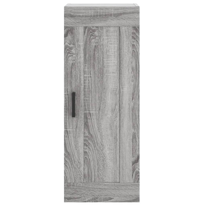 Dulap înalt, gri sonoma, 34,5x34x180 cm, lemn prelucrat WALTI