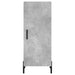 Dulap înalt, gri beton, 34,5x34x180 cm, lemn prelucrat - WALTI WALTI