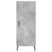 Dulap înalt, gri beton, 34,5x34x180 cm, lemn prelucrat - WALTI WALTI