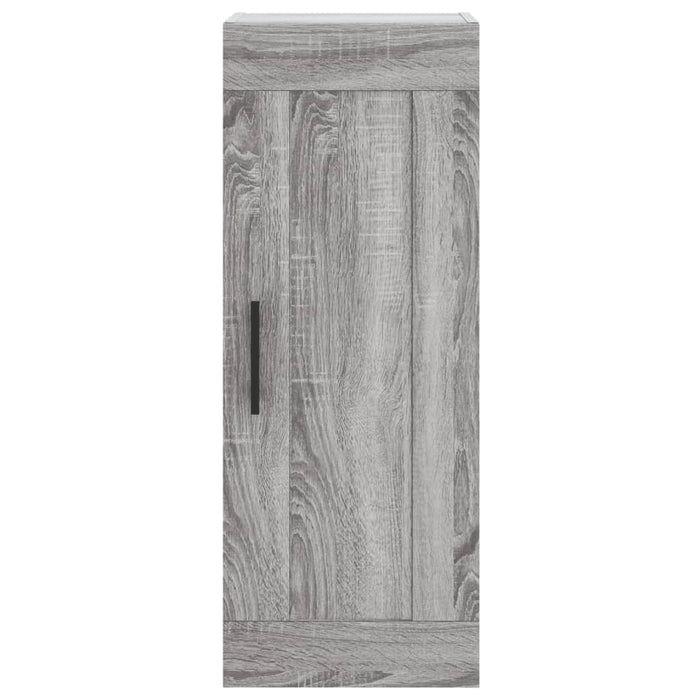 Dulap înalt, gri sonoma, 34,5x34x180 cm, lemn prelucrat WALTI