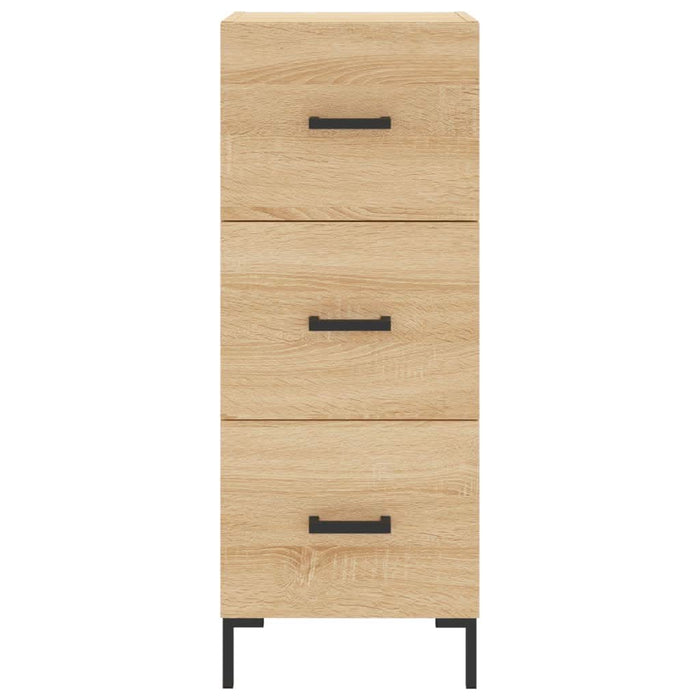Dulap înalt, stejar sonoma, 34,5x34x180 cm, lemn prelucrat - WALTI WALTI