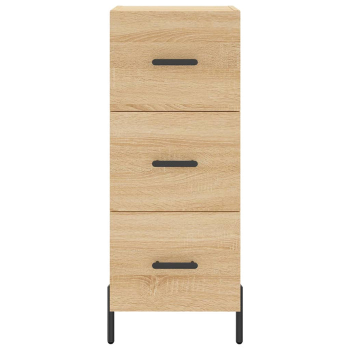 Dulap înalt, stejar sonoma, 34,5x34x180 cm, lemn prelucrat WALTI