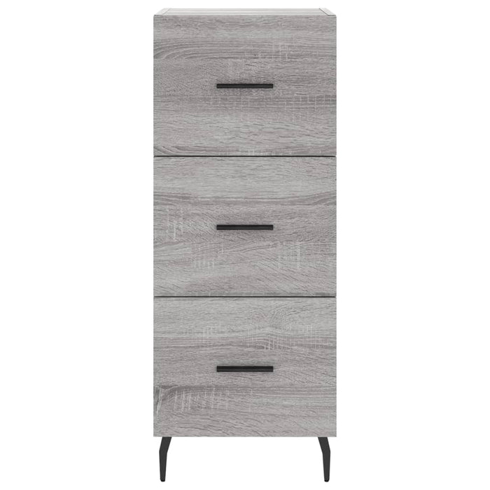 Dulap înalt, gri sonoma, 34,5x34x180 cm, lemn prelucrat - WALTI WALTI