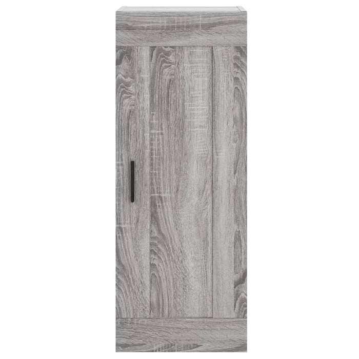Dulap înalt, gri sonoma, 34,5x34x180 cm, lemn prelucrat - WALTI WALTI